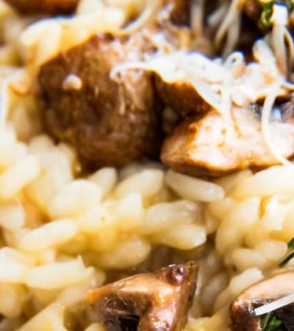 Gordon Ramsay Mushroom Risotto