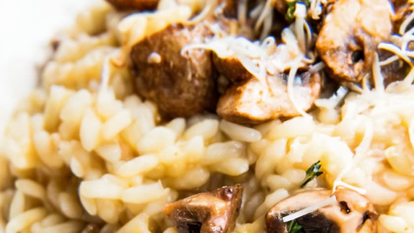 Gordon Ramsay Mushroom Risotto