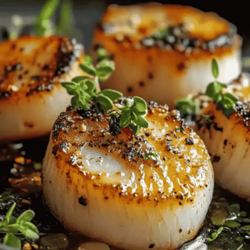Gordon Ramsay Pan-Seared Scallops recipe