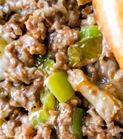Gordon Ramsay Philly Cheesesteak Sloppy Joes
