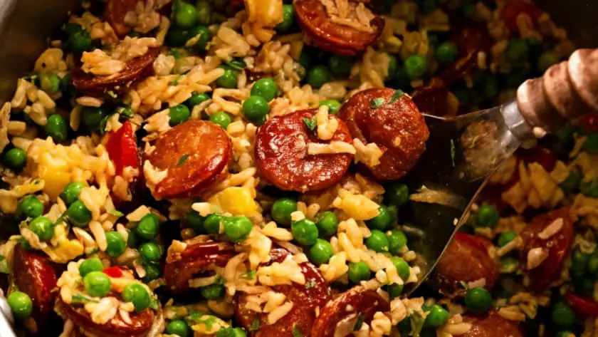 Gordon Ramsay Spicy Sausage Rice