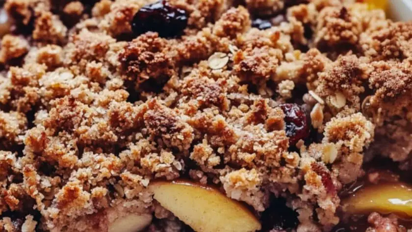 Gordon Ramsay Apple Crumble