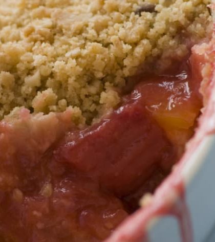 Gordon Ramsay Rhubarb Crumble