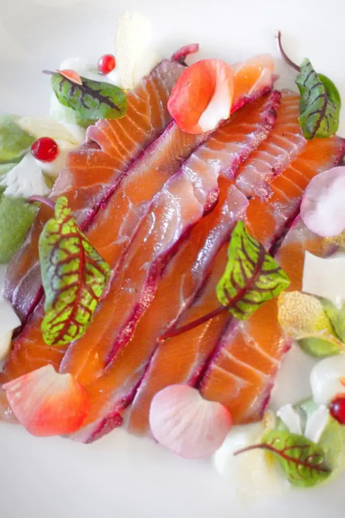 Gordon Ramsay Beetroot Cured Salmon