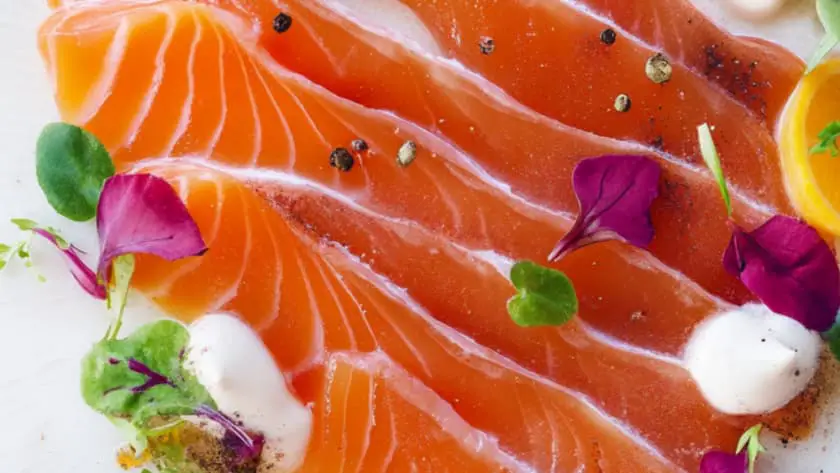 Gordon Ramsay Beetroot Cured Salmon