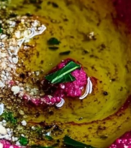Gordon Ramsay Beetroot Hummus