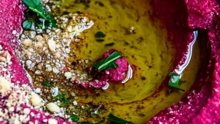 Gordon Ramsay Beetroot Hummus