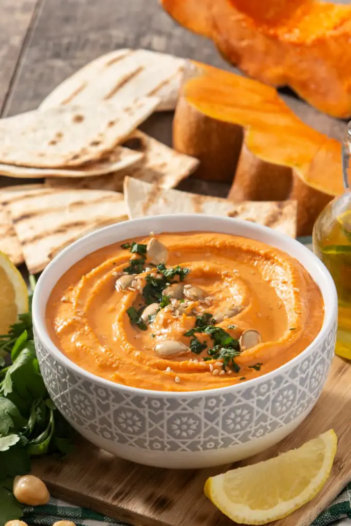 Gordon Ramsay Pumpkin Hummus