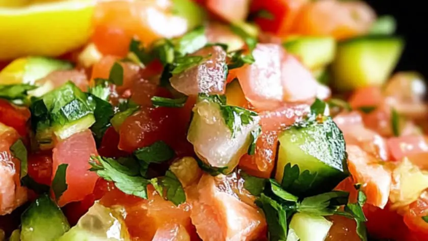 Gordon Ramsay Salmon Ceviche recipe