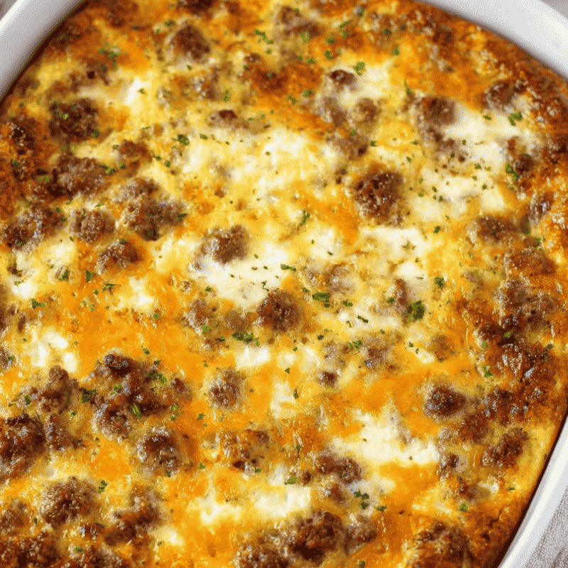 Breakfast Casserole with Crescent Rolls recipe