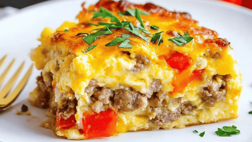 Christmas Breakfast Casserole