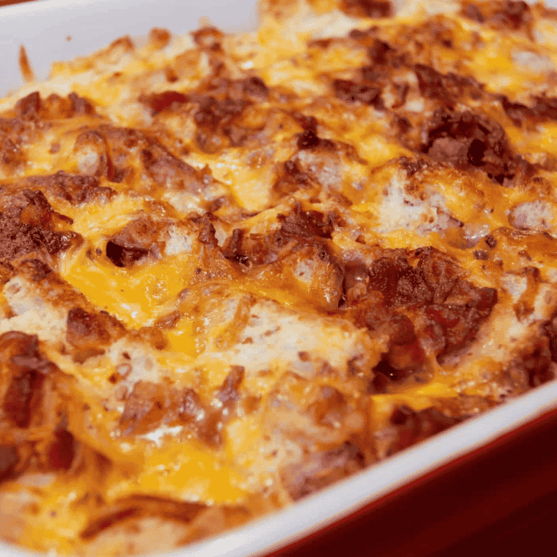 Easy Bacon, Egg, and Cheese Casserole recipe
