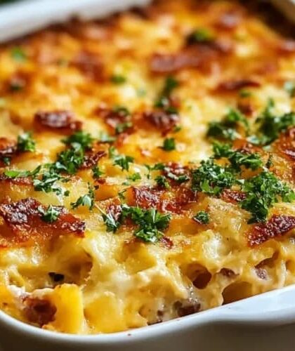 easy Hashbrown and Spinach Breakfast Casserole recipe