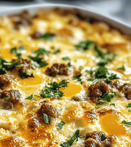 Sausage and Egg Breakfast Casserole