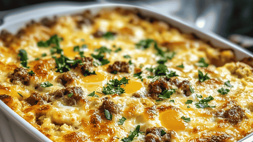 Sausage and Egg Breakfast Casserole