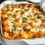 Tater Tot Breakfast Casserole recipe