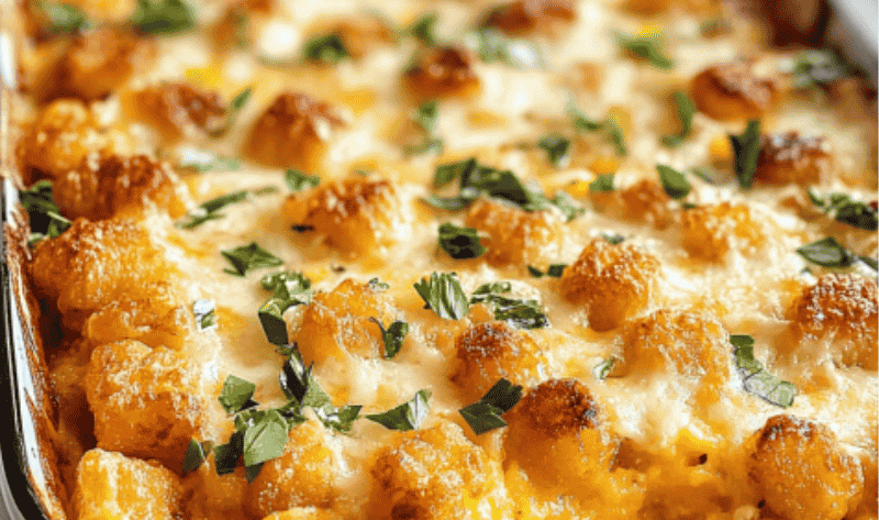 Tater Tot Breakfast Casserole recipe