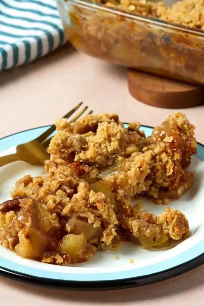 Apple Crisp Without Oats