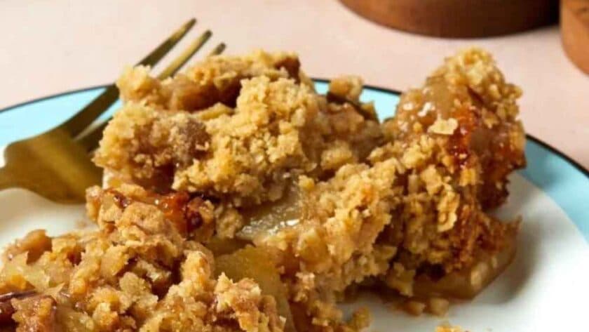 Apple Crisp Without Oats recipe