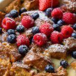 Blueberry French Toast Casserole recipe