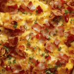 Canadian Bacon Breakfast Casserole