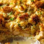 Cheesy Chicken Stuffing Casserole recipe