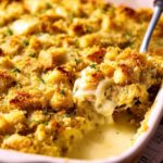 Cheesy Chicken Stuffing Casserole