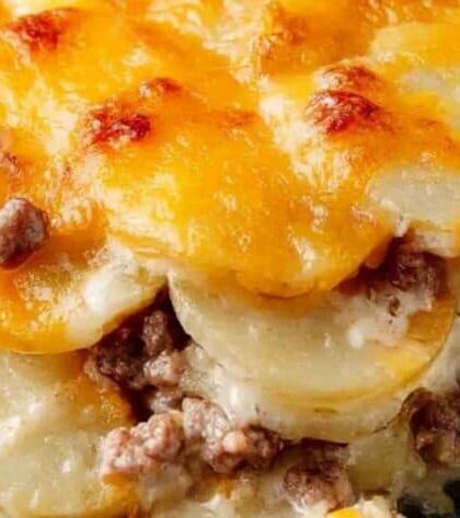 Hamburger Potato Casserole