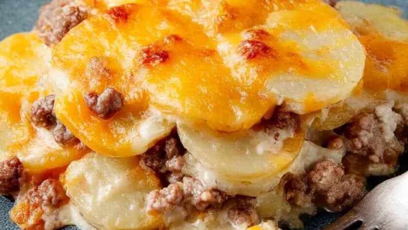 Hamburger Potato Casserole