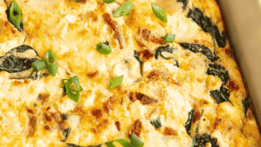 Chicken and Cheese Breakfast Casserole