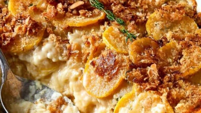Cracker Barrel Squash Casserole