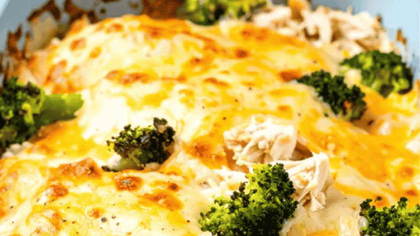 Easy 30-Minute Broccoli Cheese Casserole