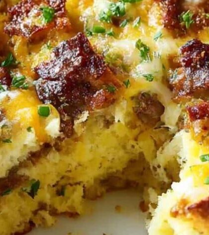 Easy Breakfast Strata