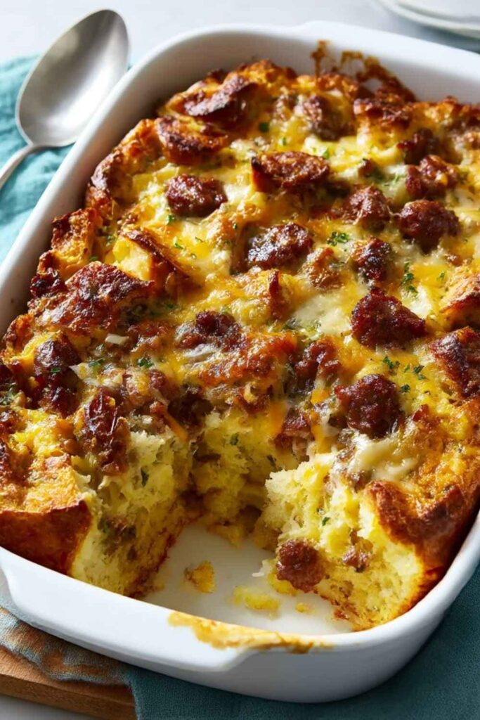 Easy Breakfast Strata recipe