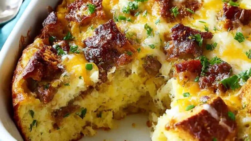 Easy Breakfast Strata