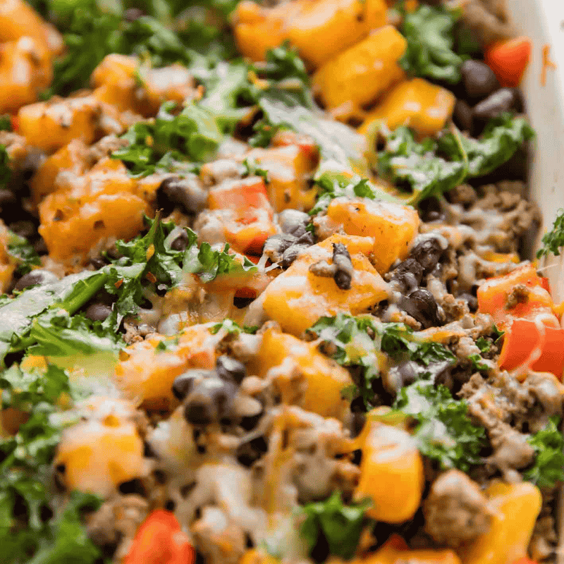 easy Butternut Squash Casserole recipe
