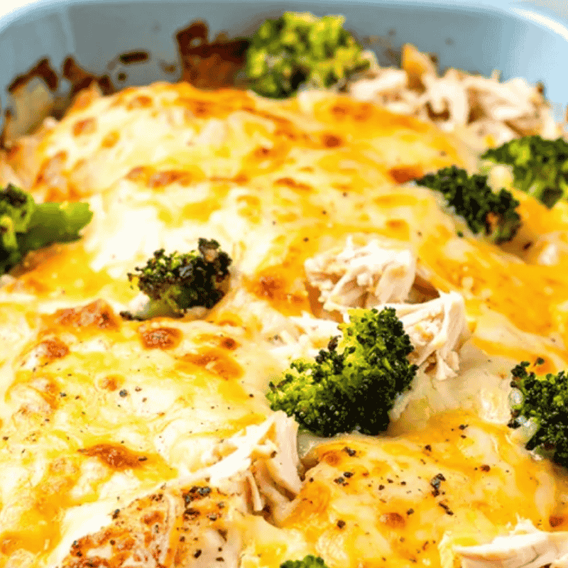 Easy 30-Minute Broccoli Cheese Casserole recipe