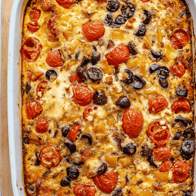 Greek Breakfast Casserole