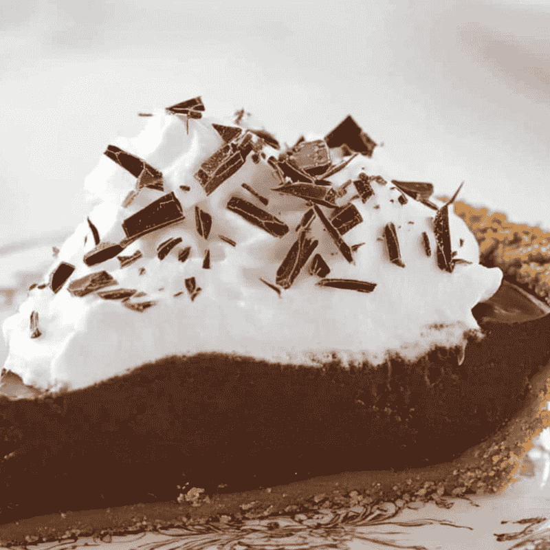 No-Bake Chocolate Pudding Pie recipe