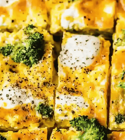 Egg, Greek Yogurt & Veggie Bake