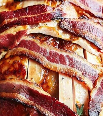 Gordon Ramsay Turkey with Bacon