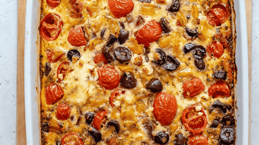 Greek Breakfast Casserole
