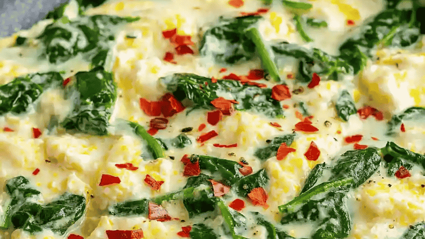 High-Protein Scrambled Eggs with Cottage Cheese