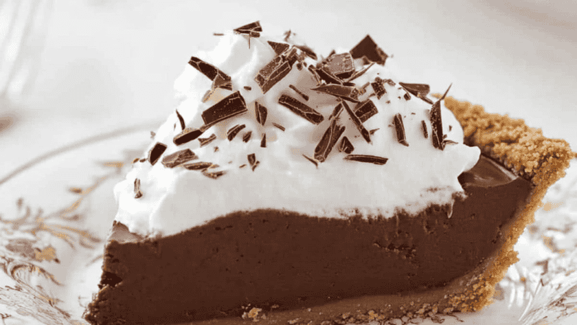 No-Bake Chocolate Pudding Pie