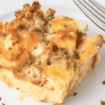 Overnight Egg and Cheese Casserole