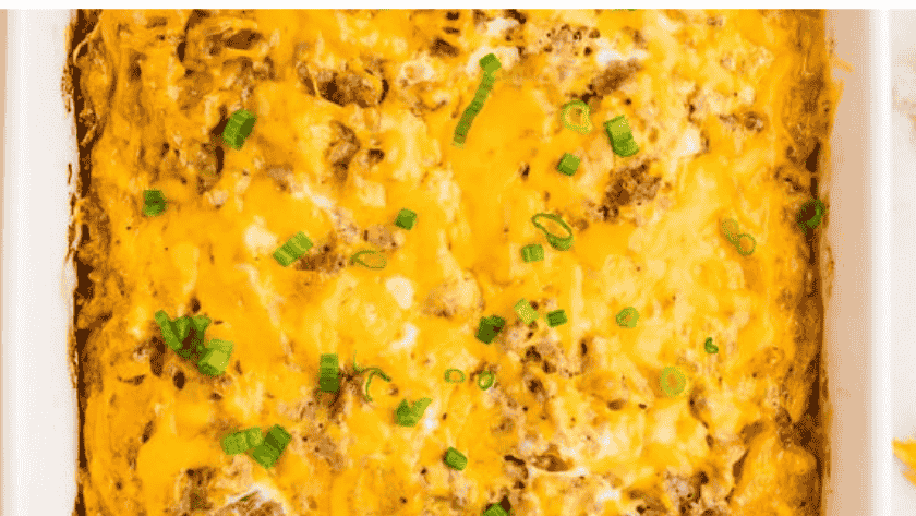 Pancake Sausage Casserole