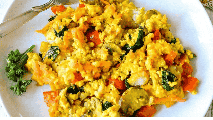 Protein-Packed Tofu Breakfast Casserole