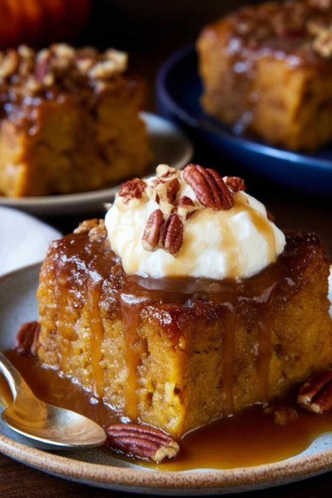 Pumpkin Bread Pudding