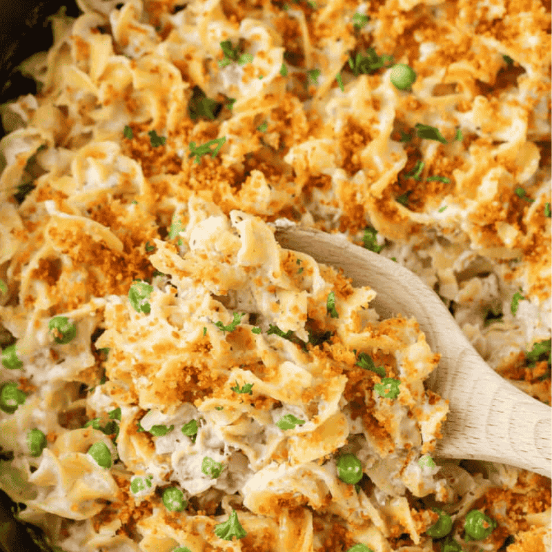 Tuna Casserole with Green Beans