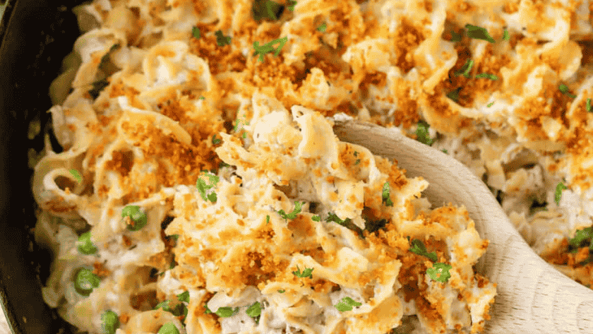 Tuna Casserole with Green Beans